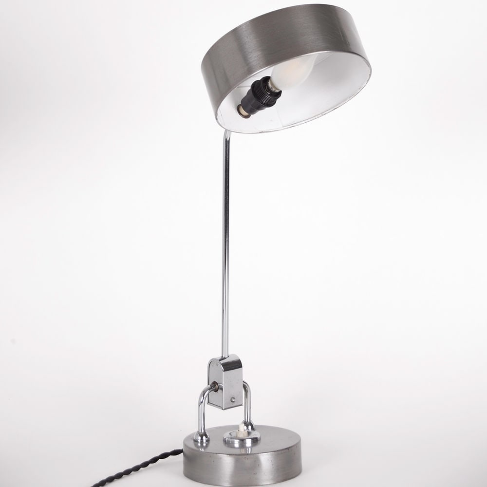 Pair of 700 modernist French task lamp mid century Jumo - 4