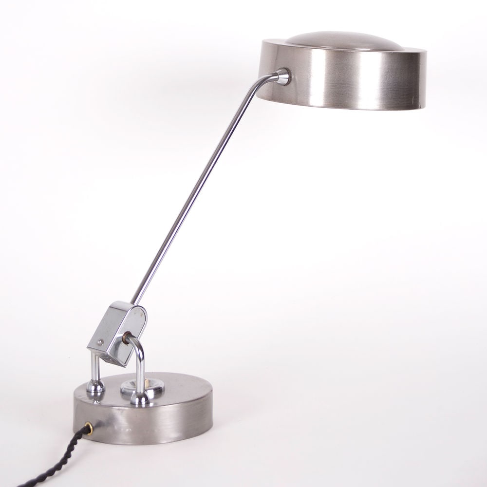 Pair of 700 modernist French task lamp mid century Jumo - 6