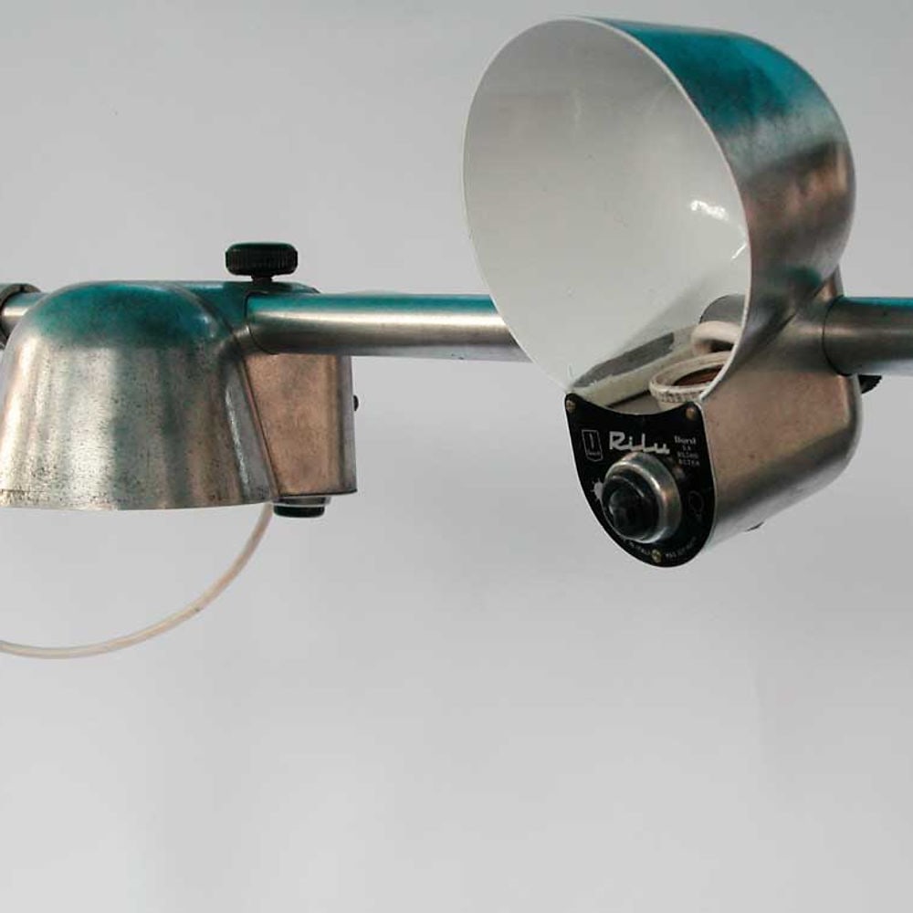FRENCH INDUSTRIAL MODERNIST FACTORY LAMP INDUSTRIEL - 3