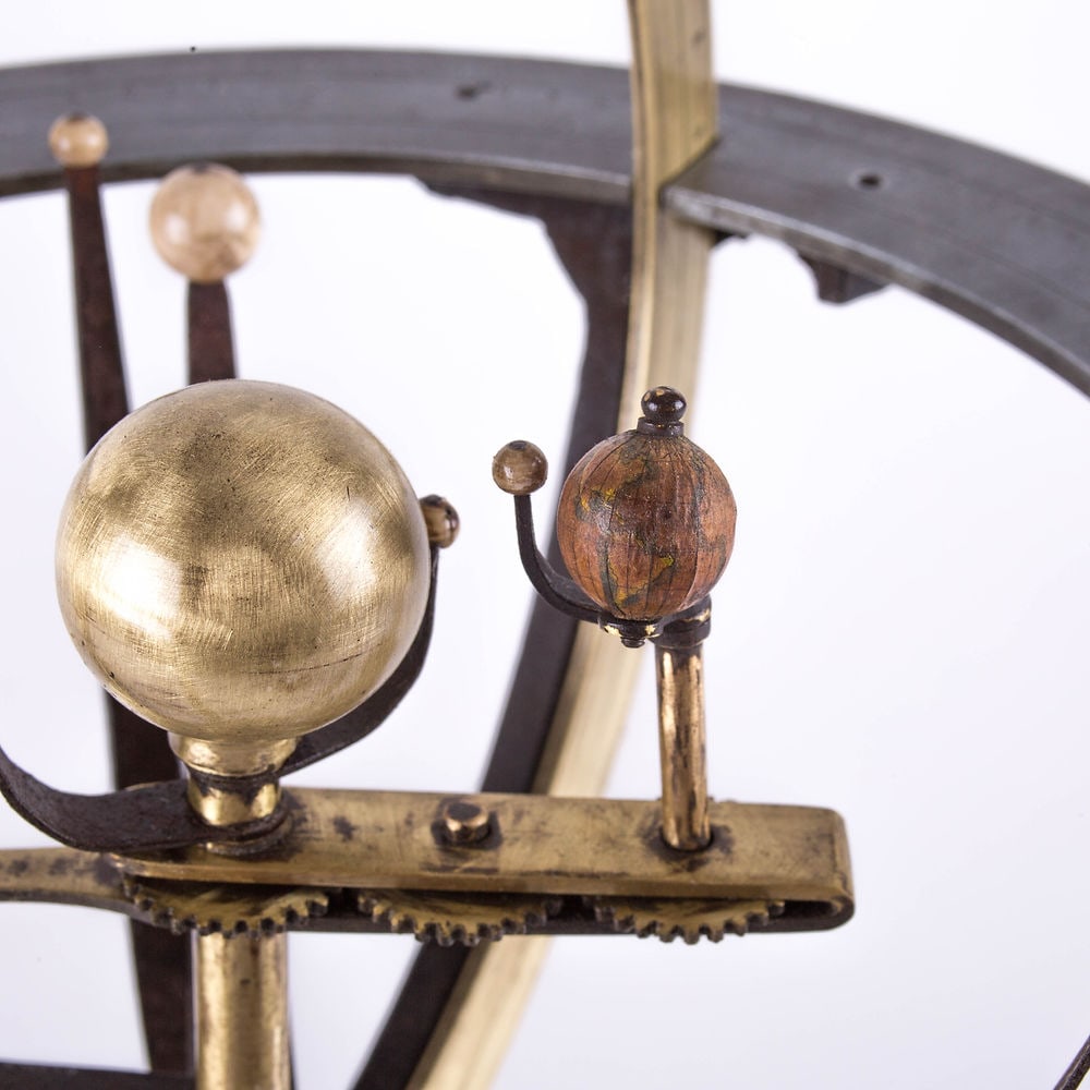 French Copernican Armillary Sphere Brass Charles Dien 1830 - 2