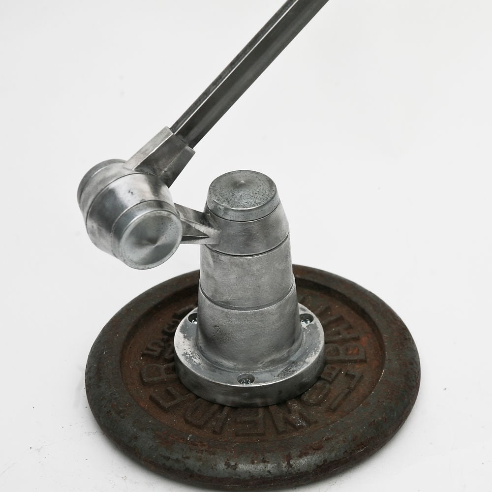 FRENCH INDUSTRIAL JIELDE MODERNIST LAMP DOMECQ LAC - 4