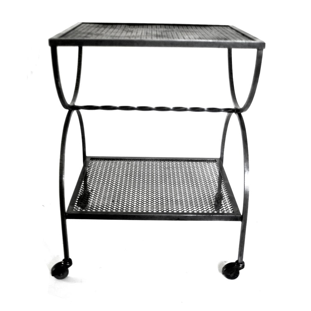 FRENCH MODERNIST ROLLING CART MATEGOT MIDCENTURY - 4