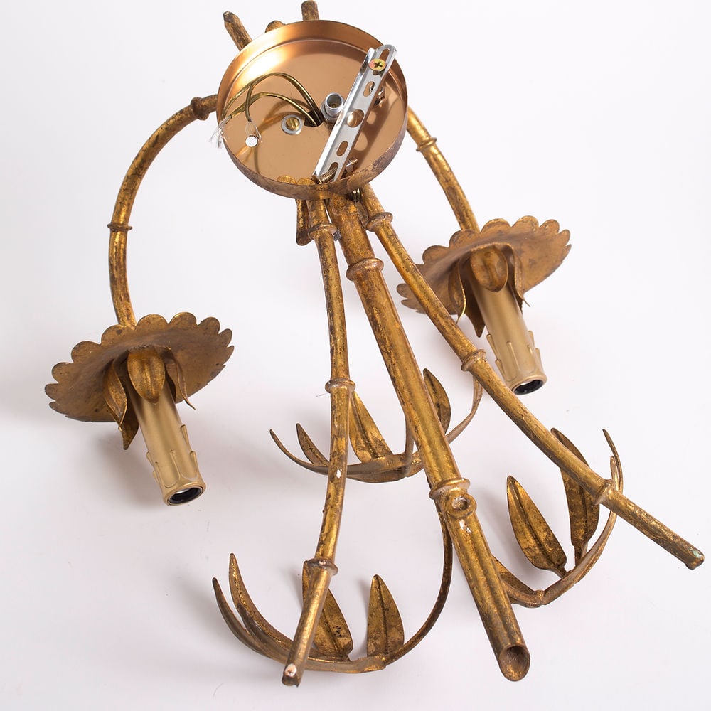 3 Sconces maison Charles Hans Kogl mid century - 4