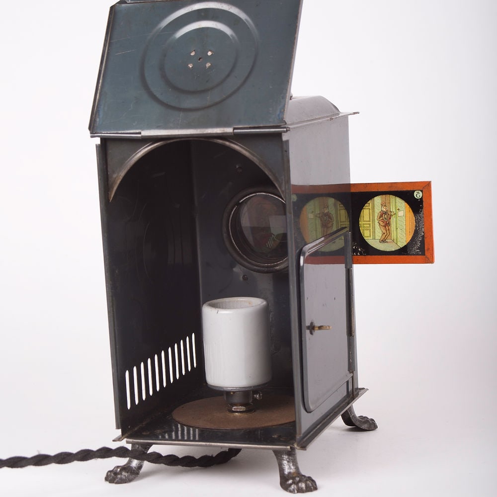 German magic Lantern Gebrüder Bing 1880 GBN - 5