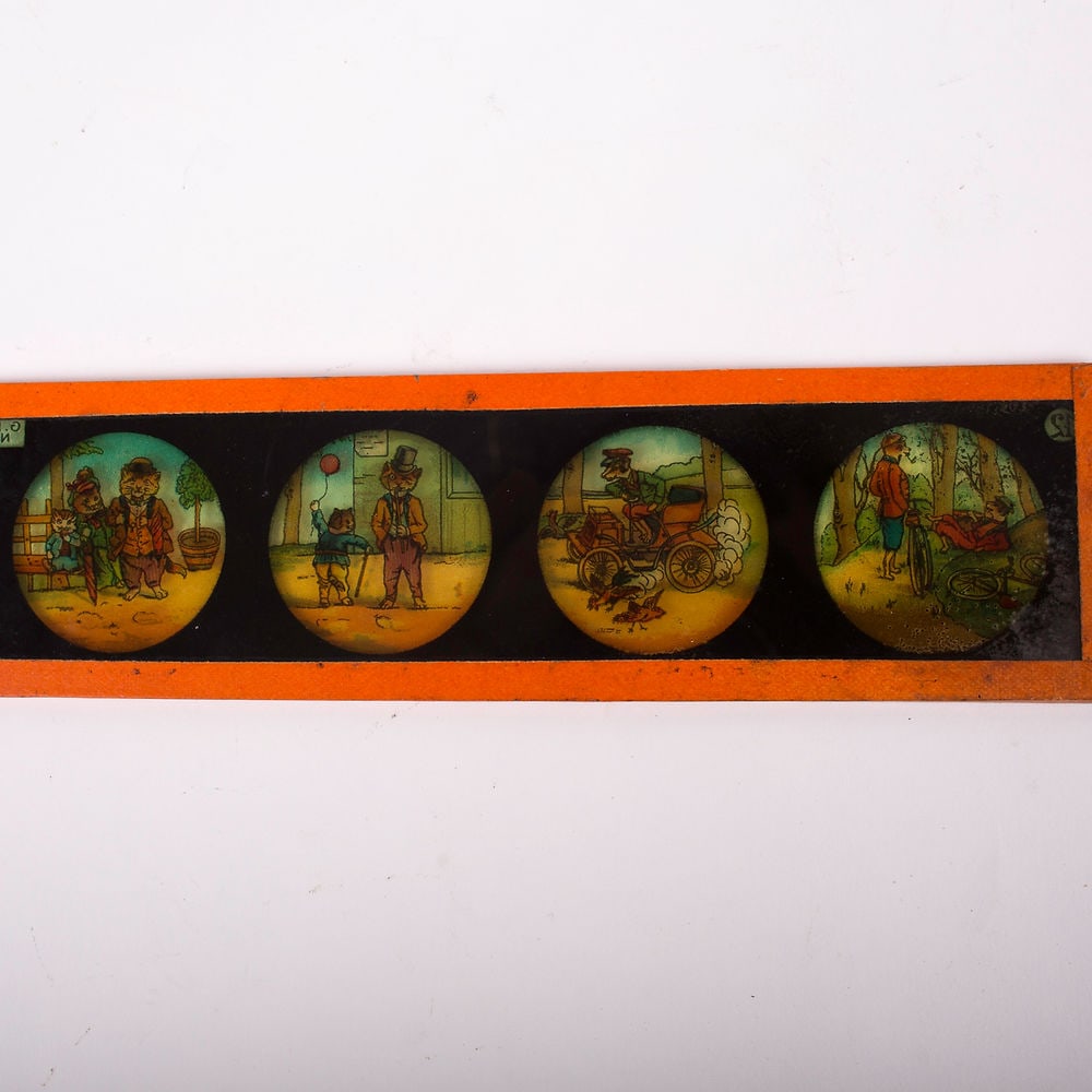 German magic Lantern Gebrüder Bing 1880 GBN - 8