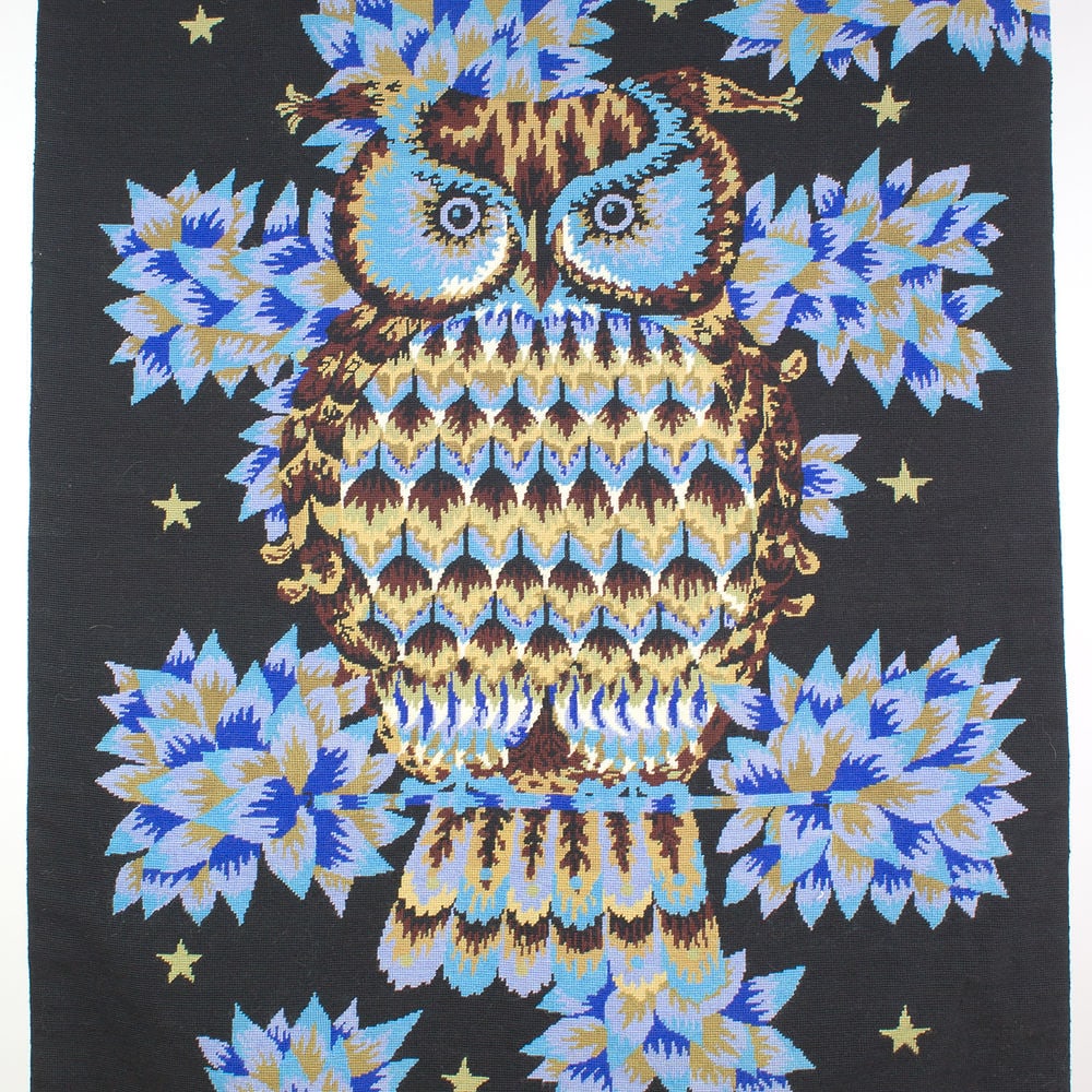 Alain Cornic petit point tapestry Robert Four Aubusson (1 of 5)