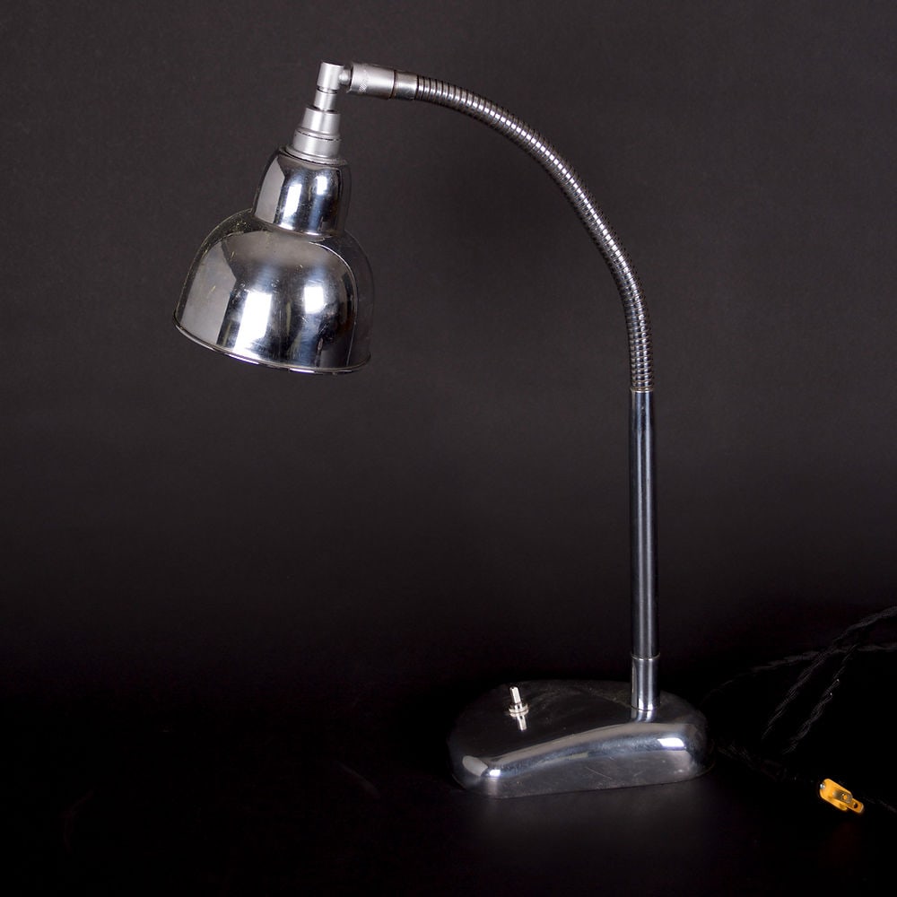 FRENCH INDUSTRIAL MODERNIST LAMP Elau no 42ternew socket (1 of 5)