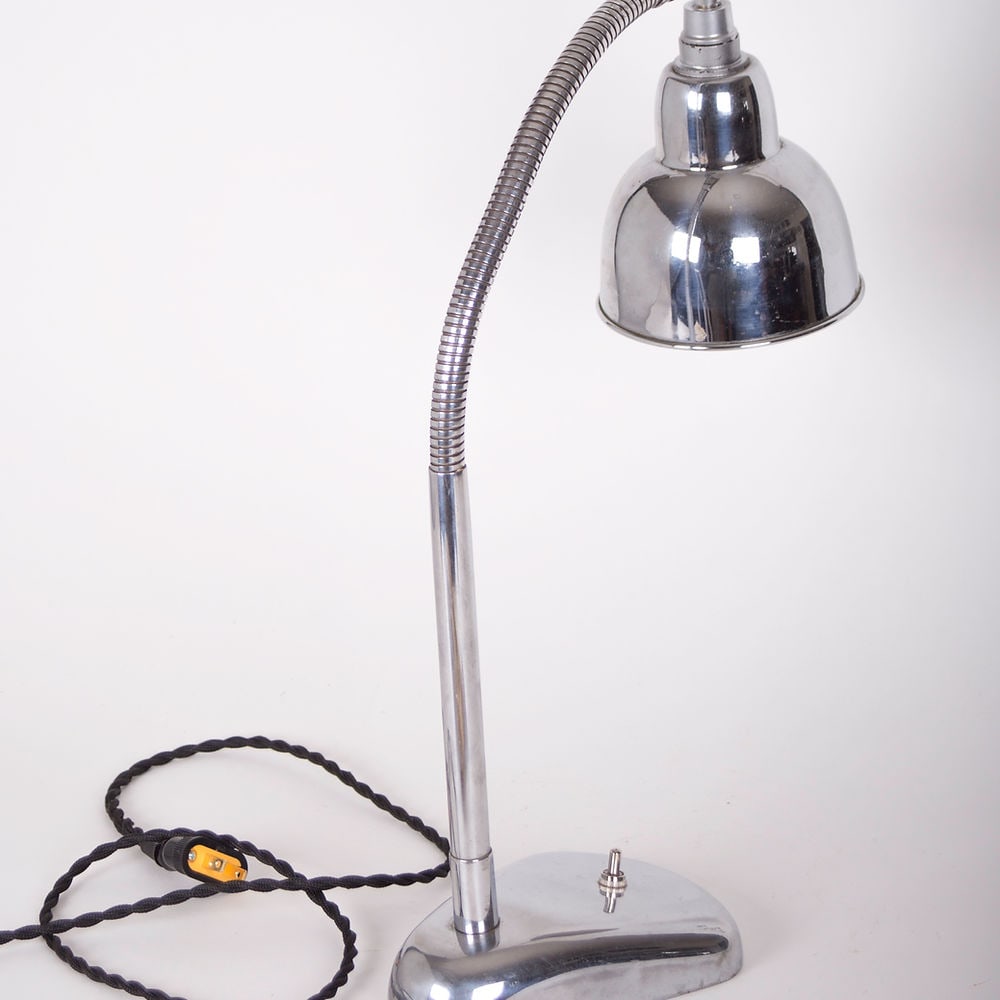 FRENCH INDUSTRIAL MODERNIST LAMP Elau no 42ternew socket - 2