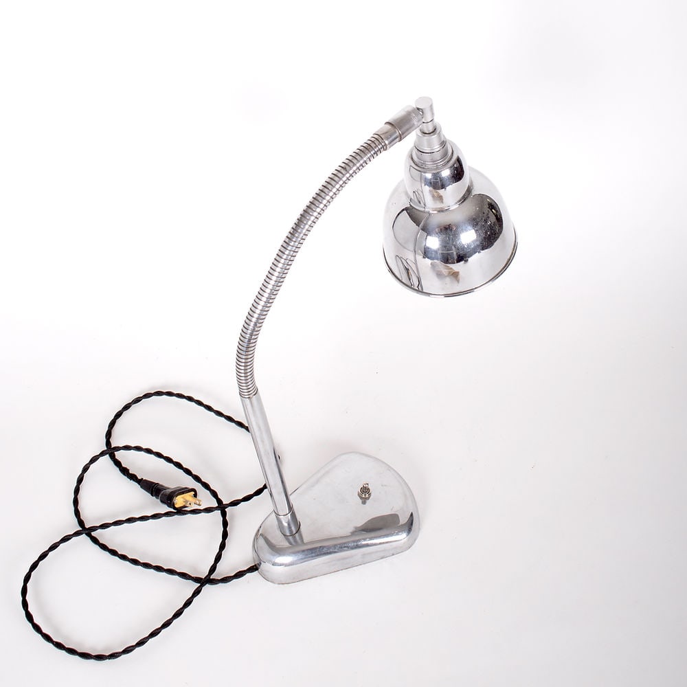 FRENCH INDUSTRIAL MODERNIST LAMP Elau no 42ternew socket - 3