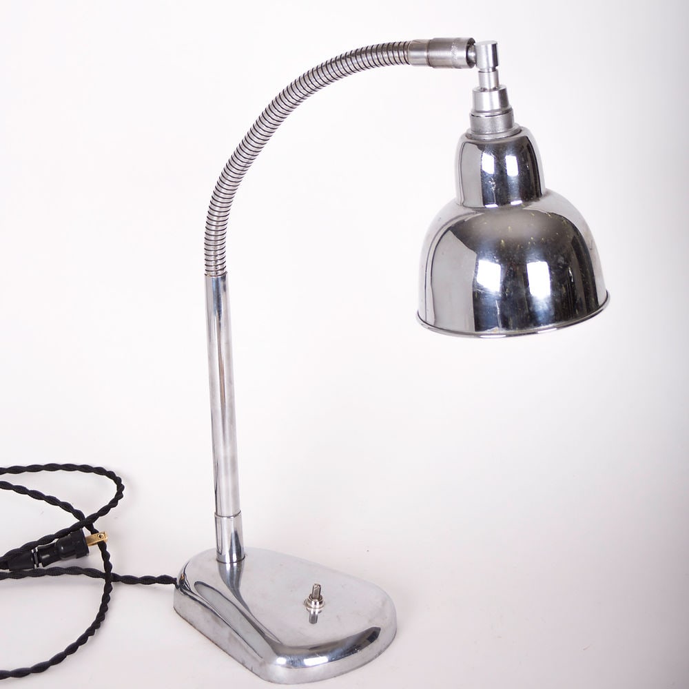 FRENCH INDUSTRIAL MODERNIST LAMP Elau no 42ternew socket - 4