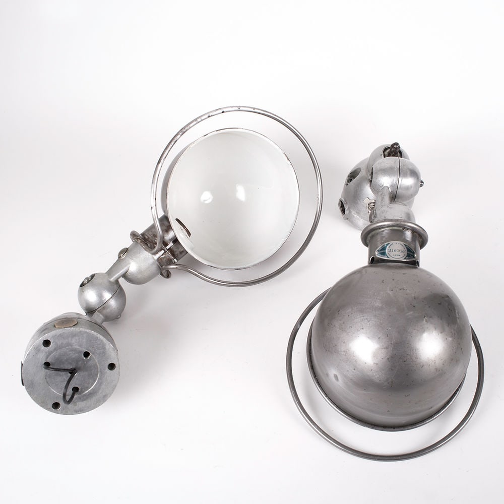 FRENCH INDUSTRIAL JIELDE MODERNIST LAMP SCONCE - 3