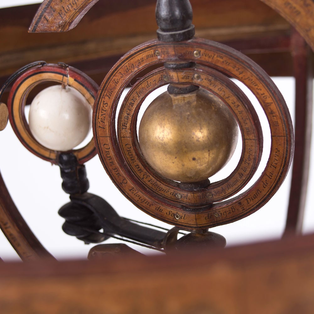 French Copernican heliocentric Armillary Sphere Delamarche - 7