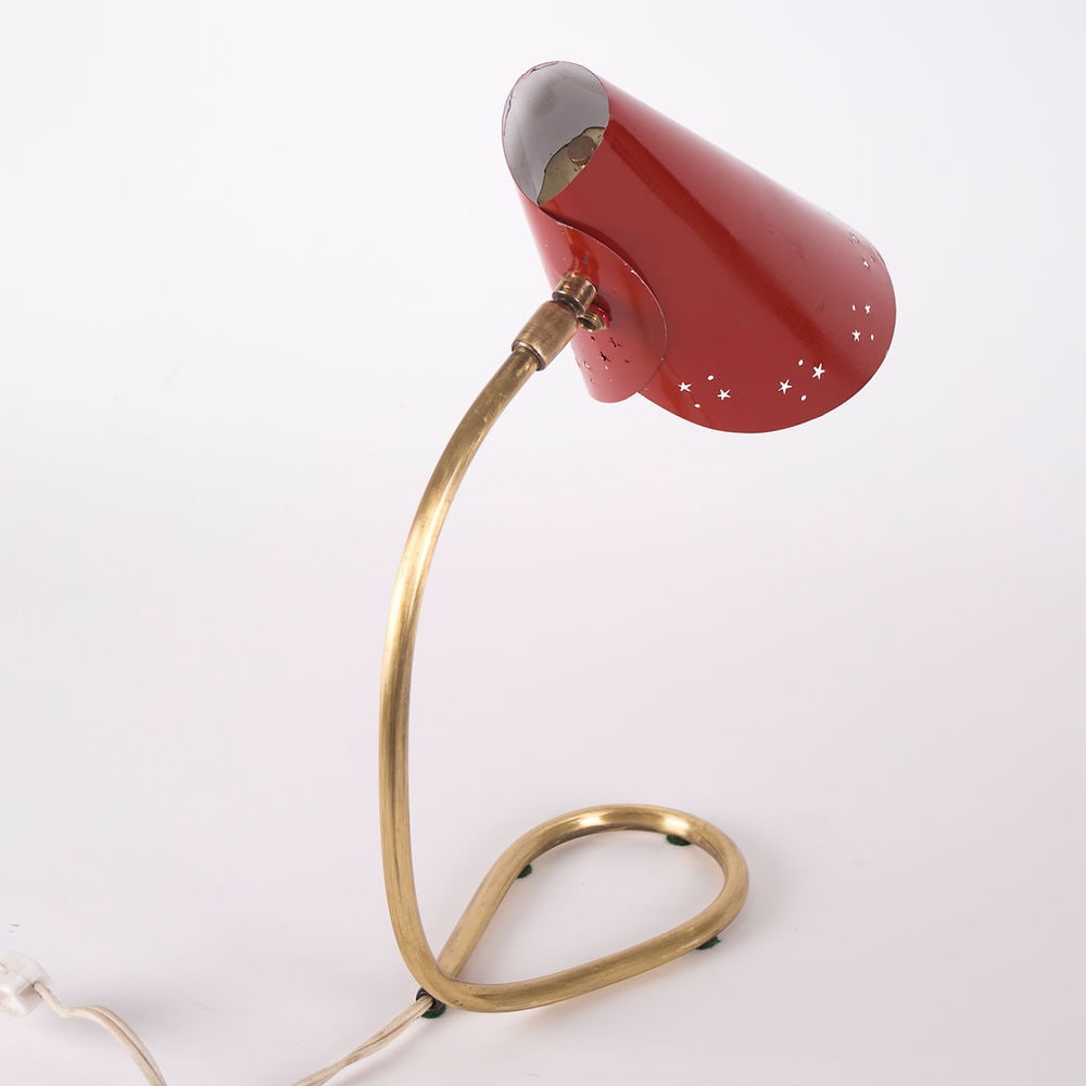 FRENCH Midcentury modernist Desk lamp Caillat LACROIX Cocote - 4