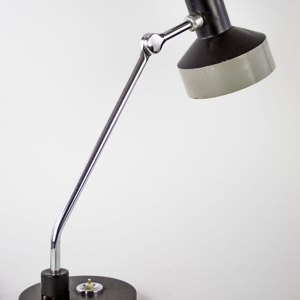 FRENCH INDUSTRIAL JUMO DESK LAMP (ORIGINAL) - 4
