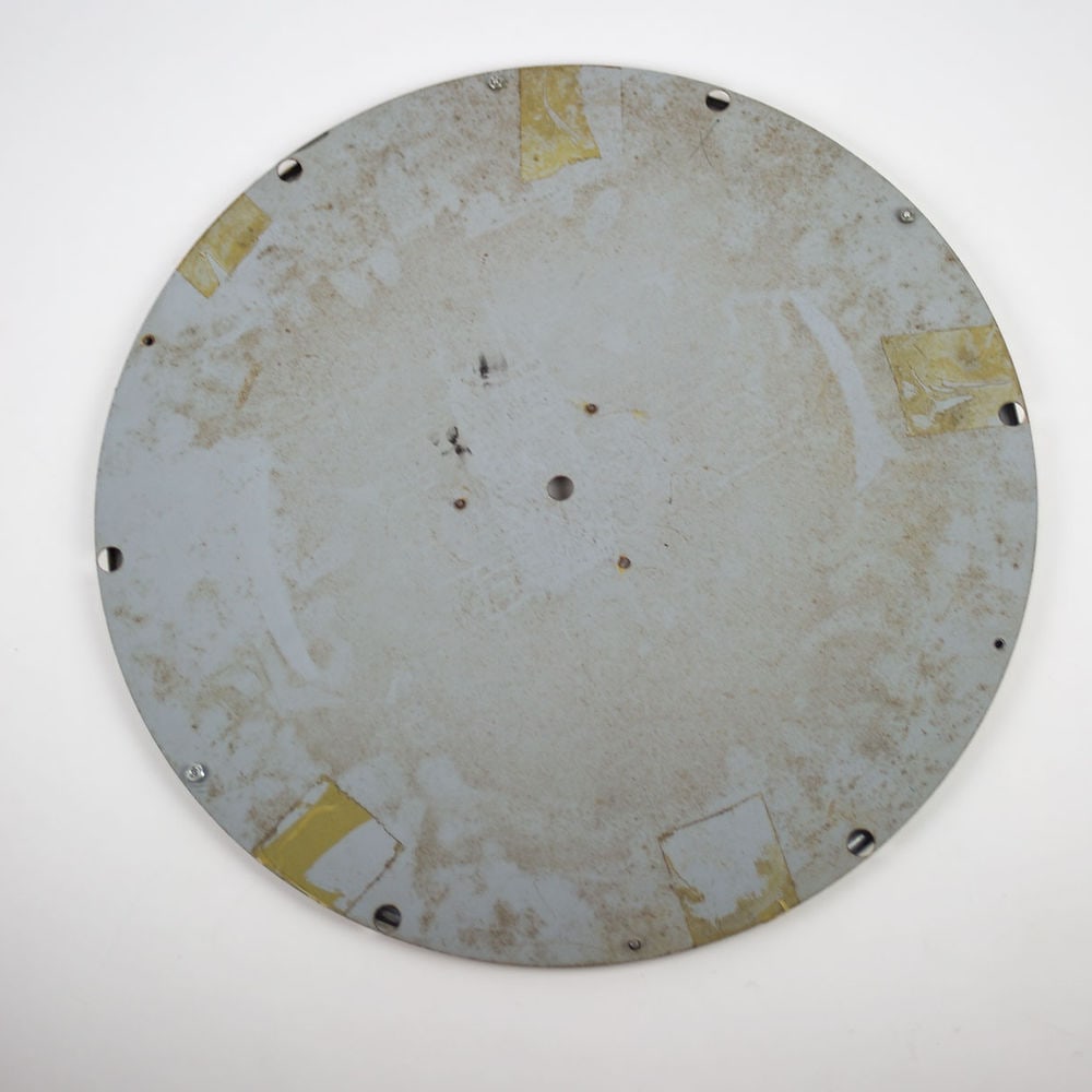 Early 20th factory clock face enameled - 2