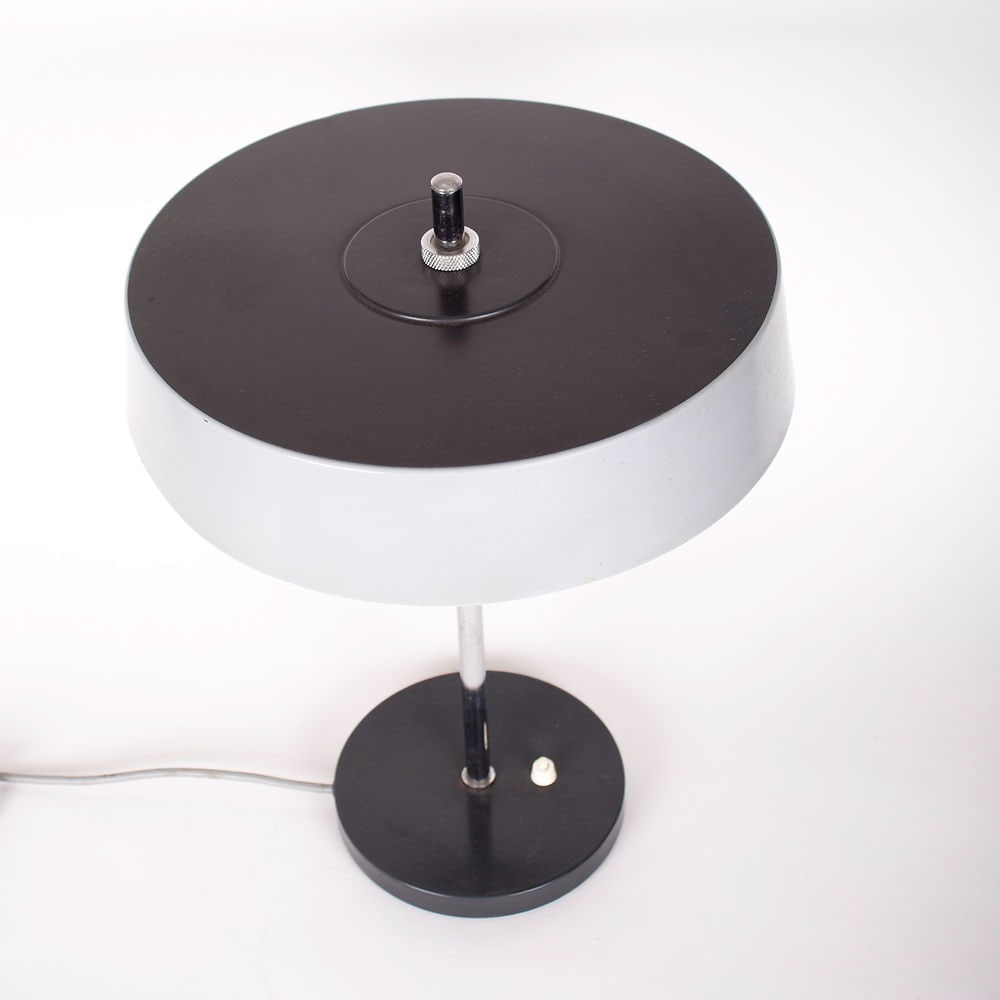 Original condition 1960's Philips Desk Lamp designed by Louis Kalff thin rod - 2