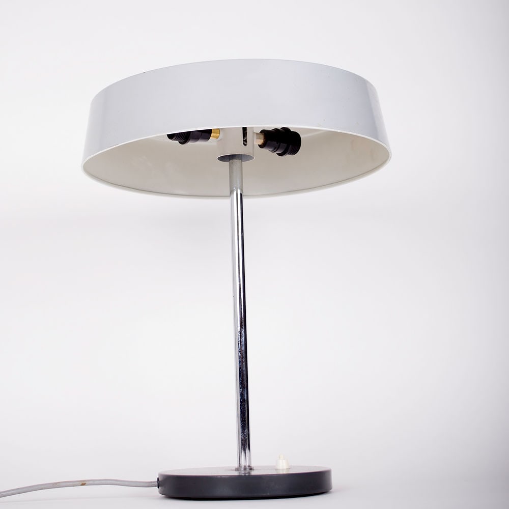 Original condition 1960's Philips Desk Lamp designed by Louis Kalff thin rod - 3