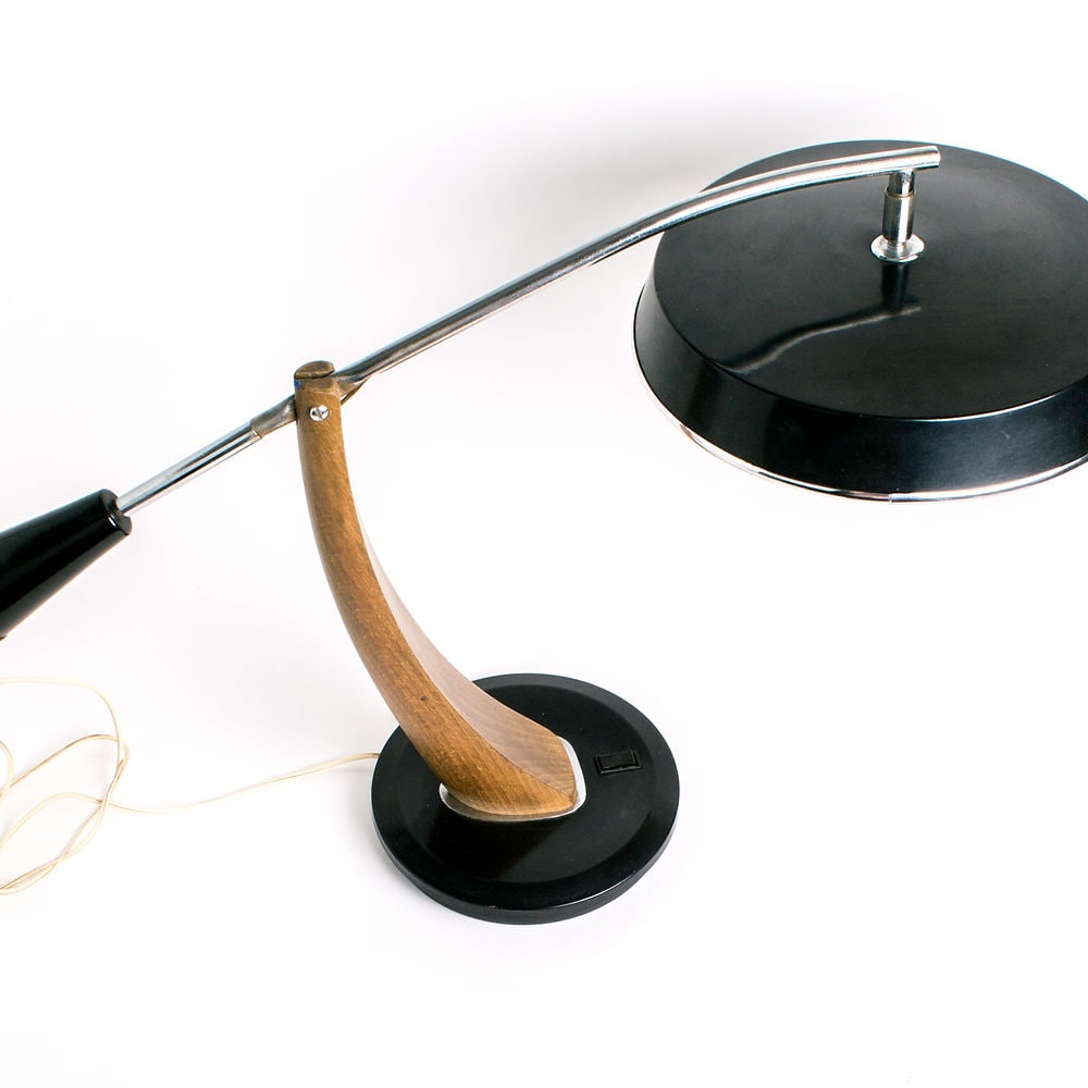 SPANISH FASE MODERNIST DESK LAMP MID CENTURY president - 3