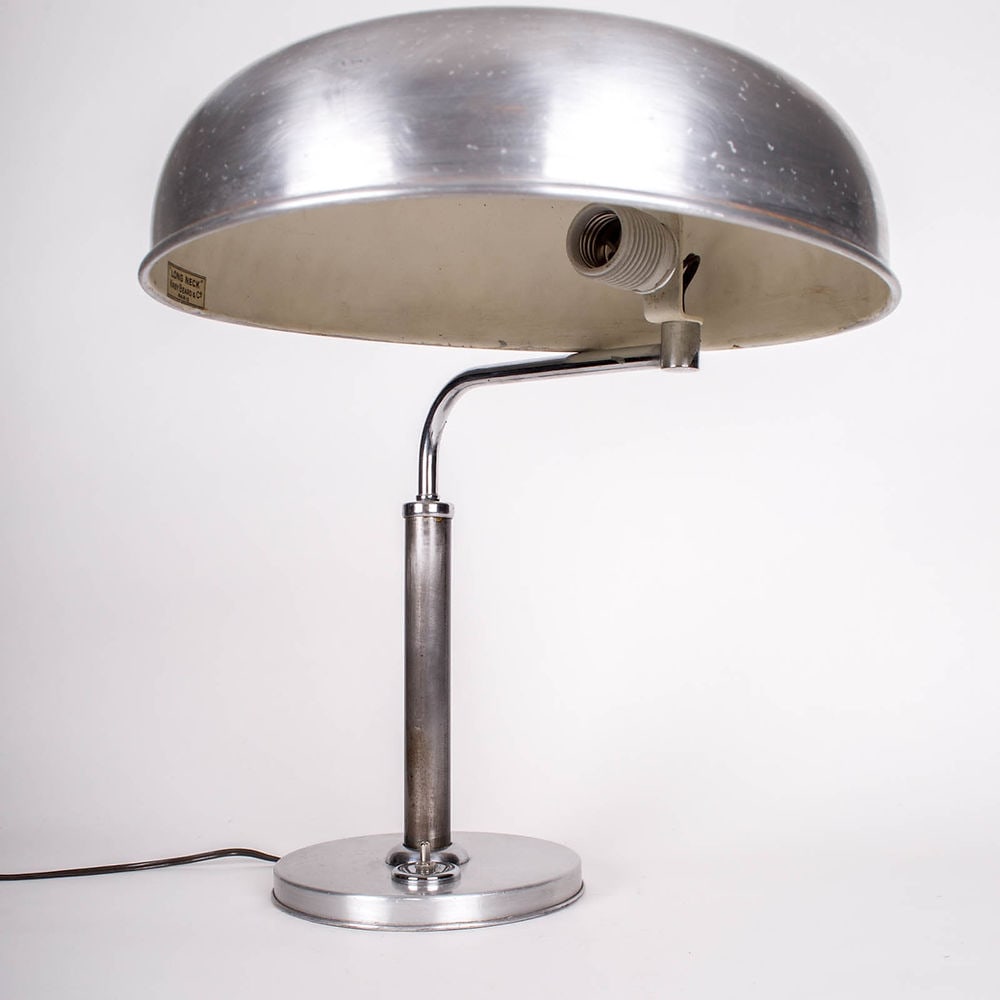 Kirby Beard art deco long neck Lamp Belmag Zurich - 4
