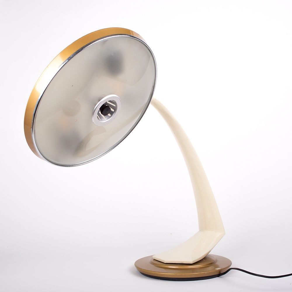 SPANISH FASE MODERNIST DESK LAMP MID CENTURY BOOMERANG - 3