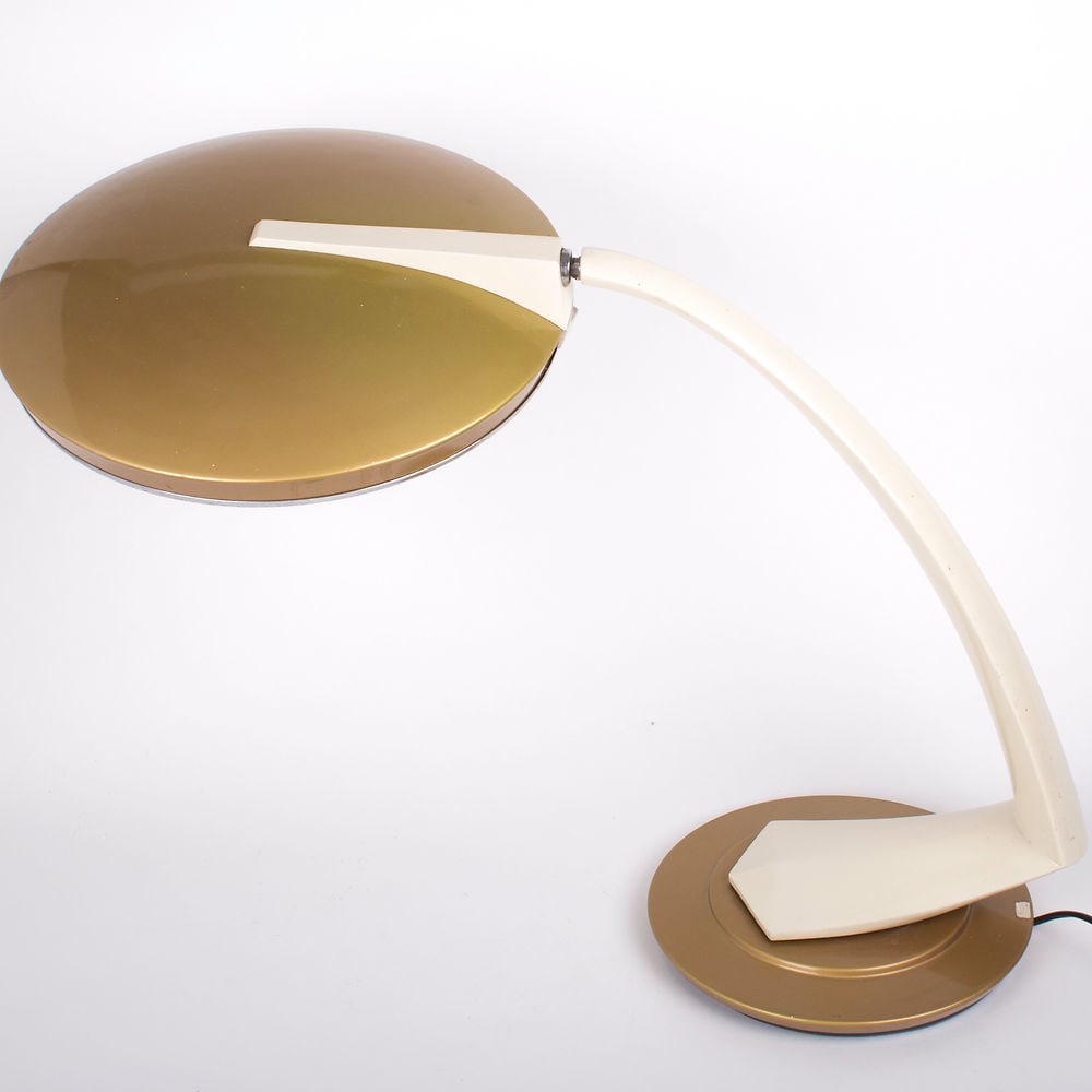 SPANISH FASE MODERNIST DESK LAMP MID CENTURY BOOMERANG - 4