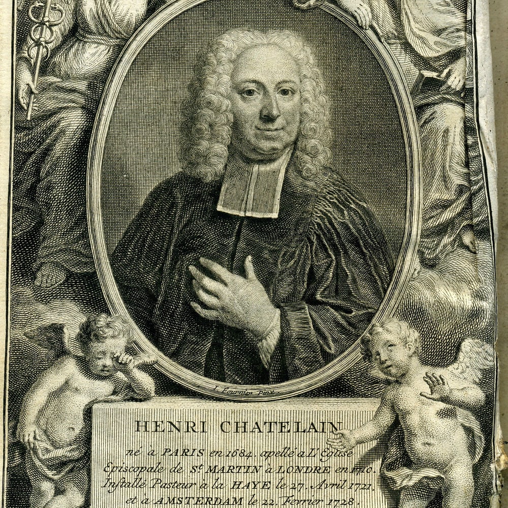 CHATELAIN, H. Nouvelle carte de l’Amérique Septentrionale antique map 1720 - 5