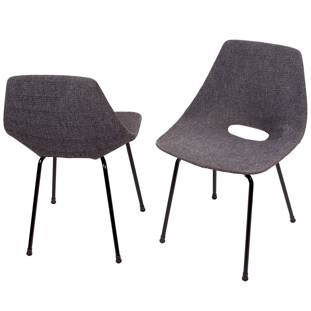 pair of Guariche Amsterdam mid century chair edited by steiner 1954 - 2