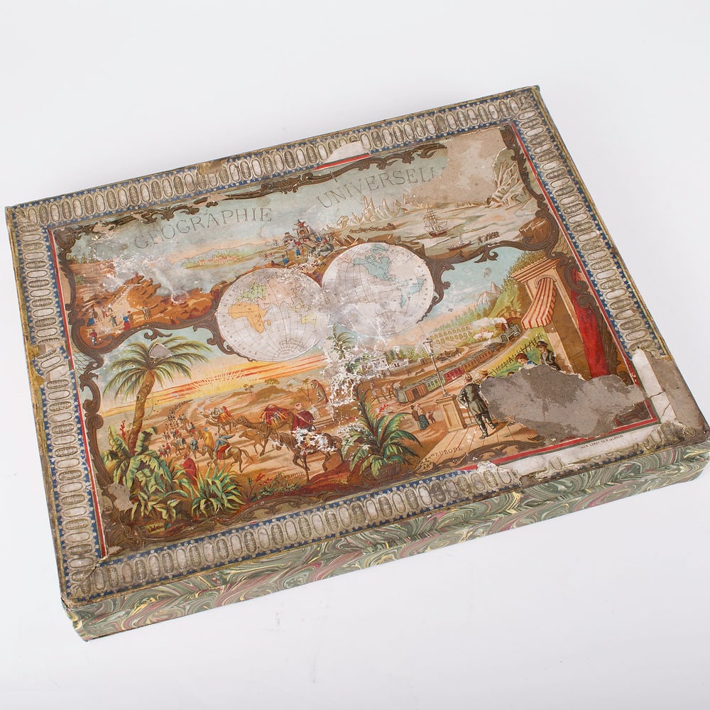 French jigsaw puzzle by Auguste Logerot full set 19th Century Fremin g - 2