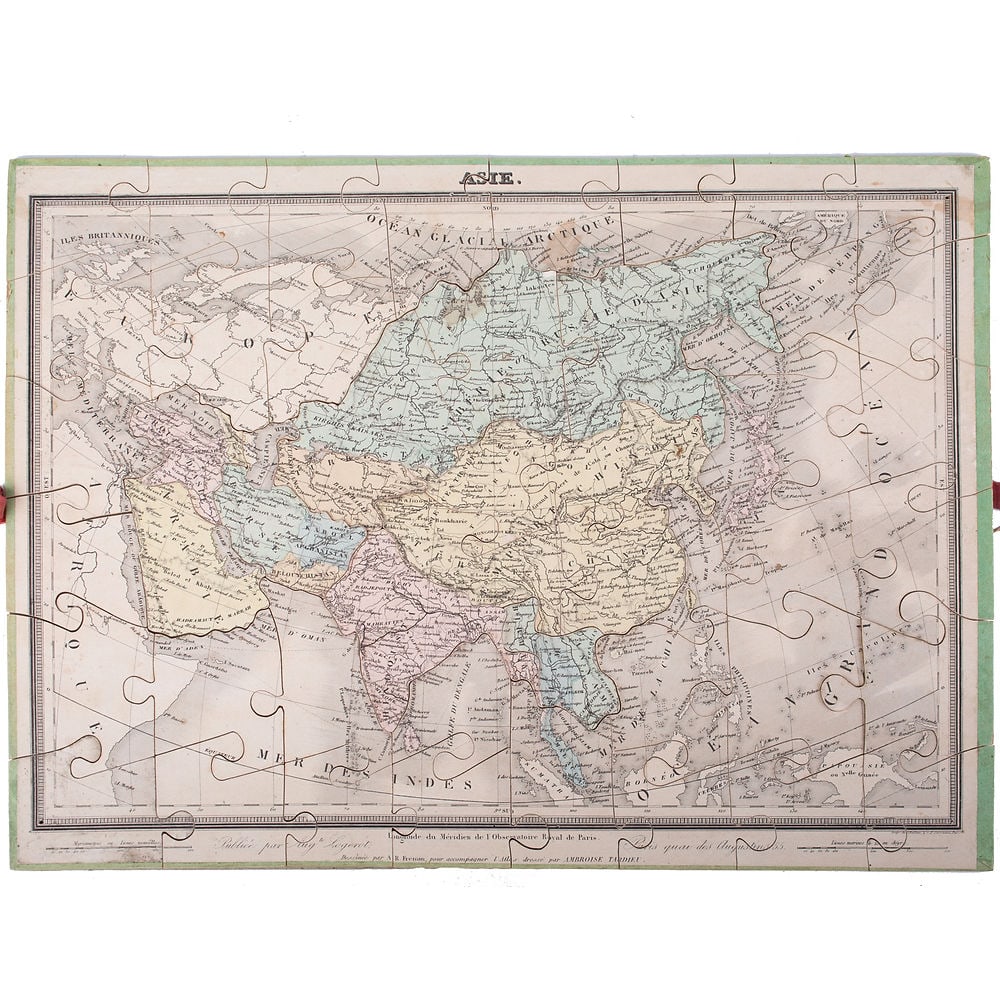 French jigsaw puzzle by Auguste Logerot full set 19th Century Fremin g - 7