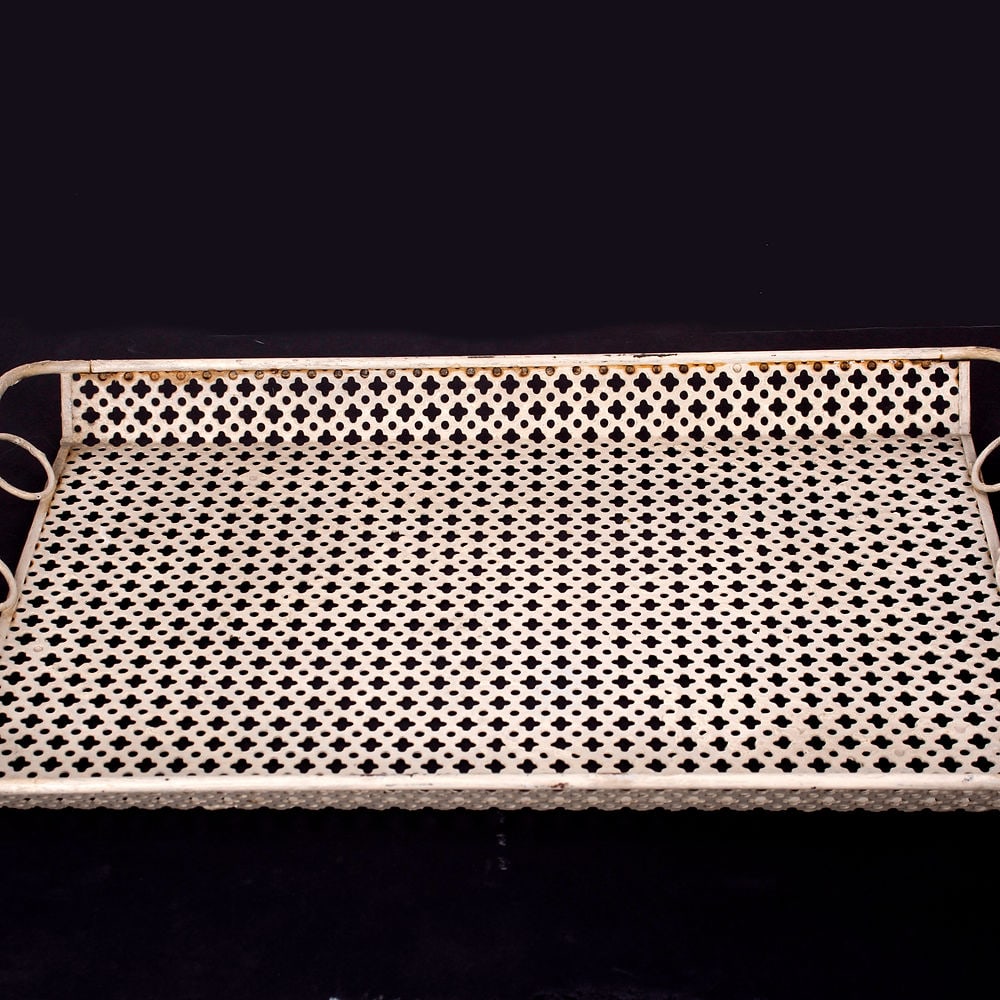 FRENCH MODERNIST serving tray MATEGOT Mid century - 2