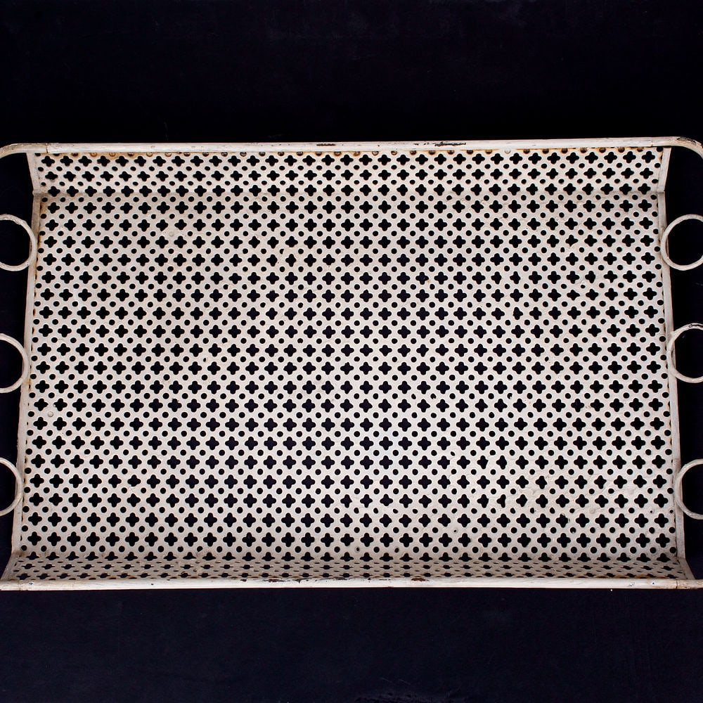 FRENCH MODERNIST serving tray MATEGOT Mid century - 3