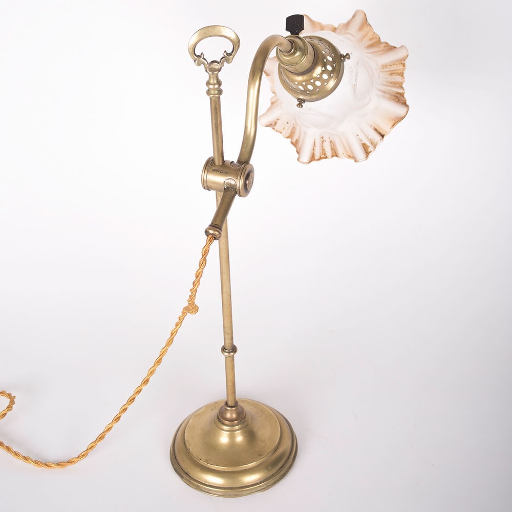 Brass FRENCH ART DECO Desk lamp Monix - 4