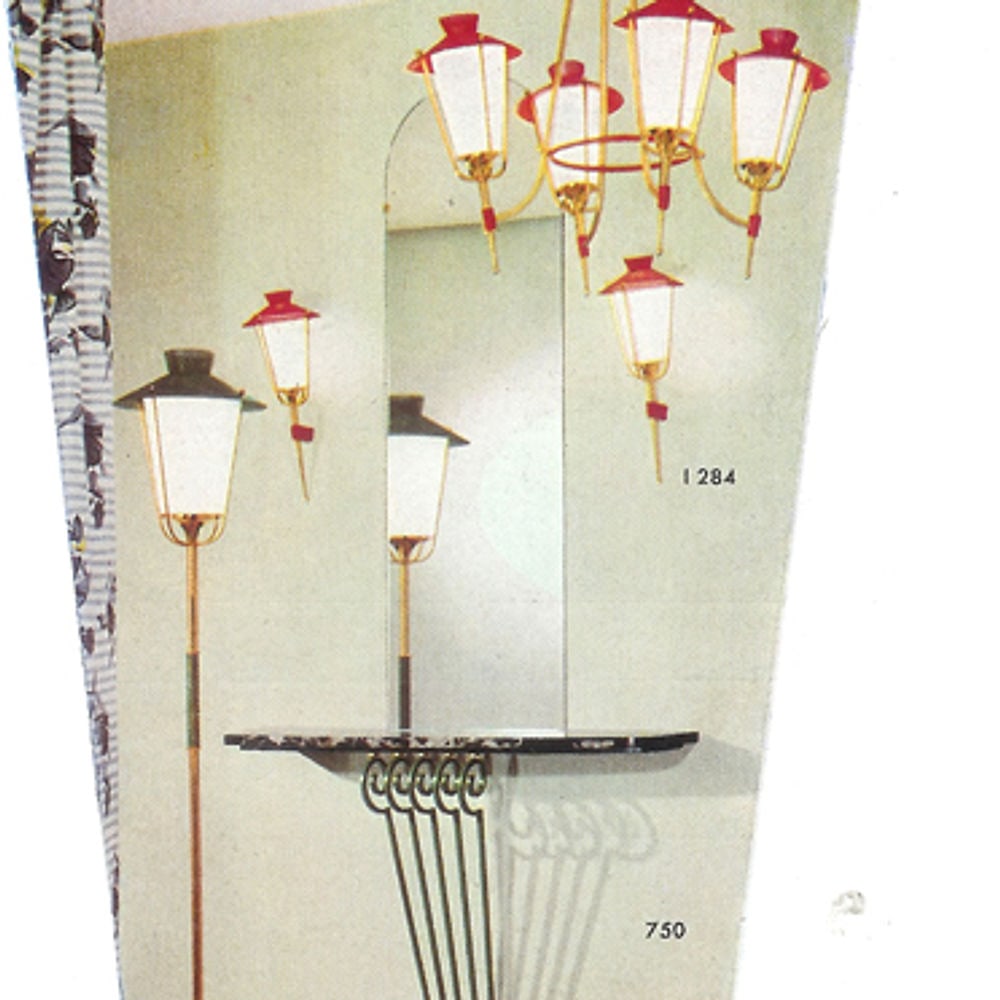 FRENCH modernist lantern pendant Mathieu Mategot - 6