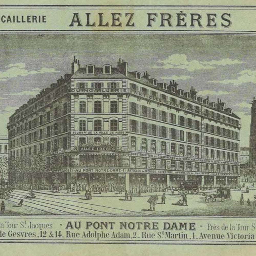 Allez Freres French scale 19th. Roberval balance - 4