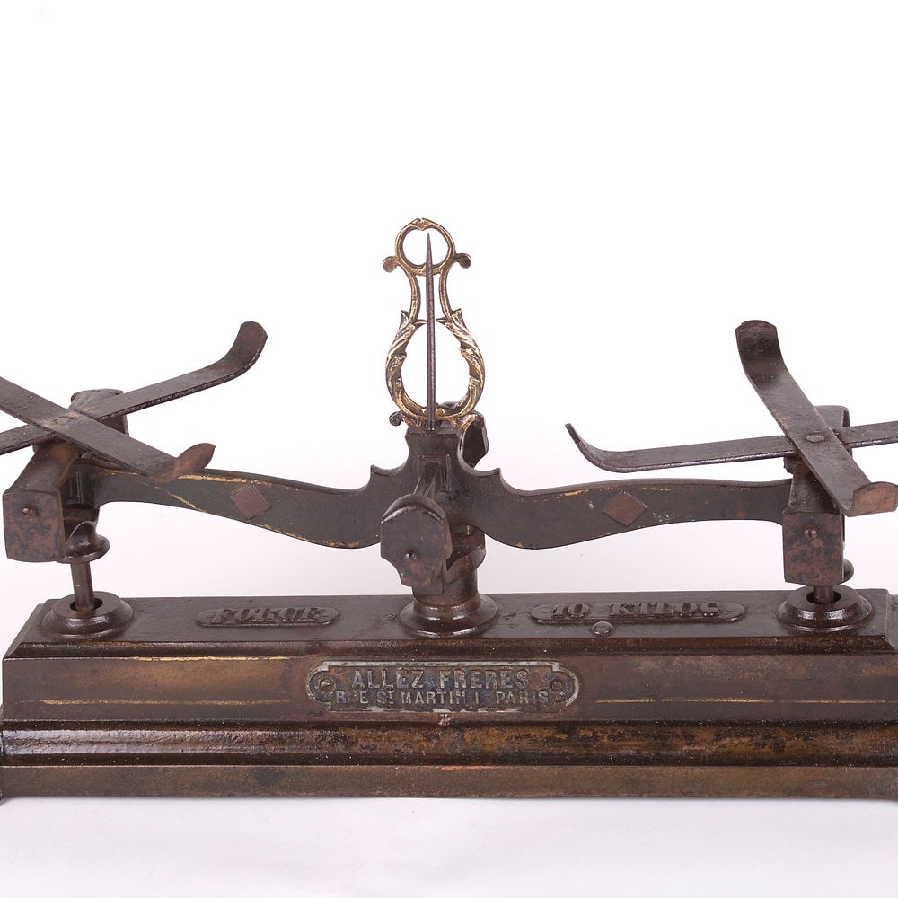 Allez Freres French scale 19th. Roberval balance - 6
