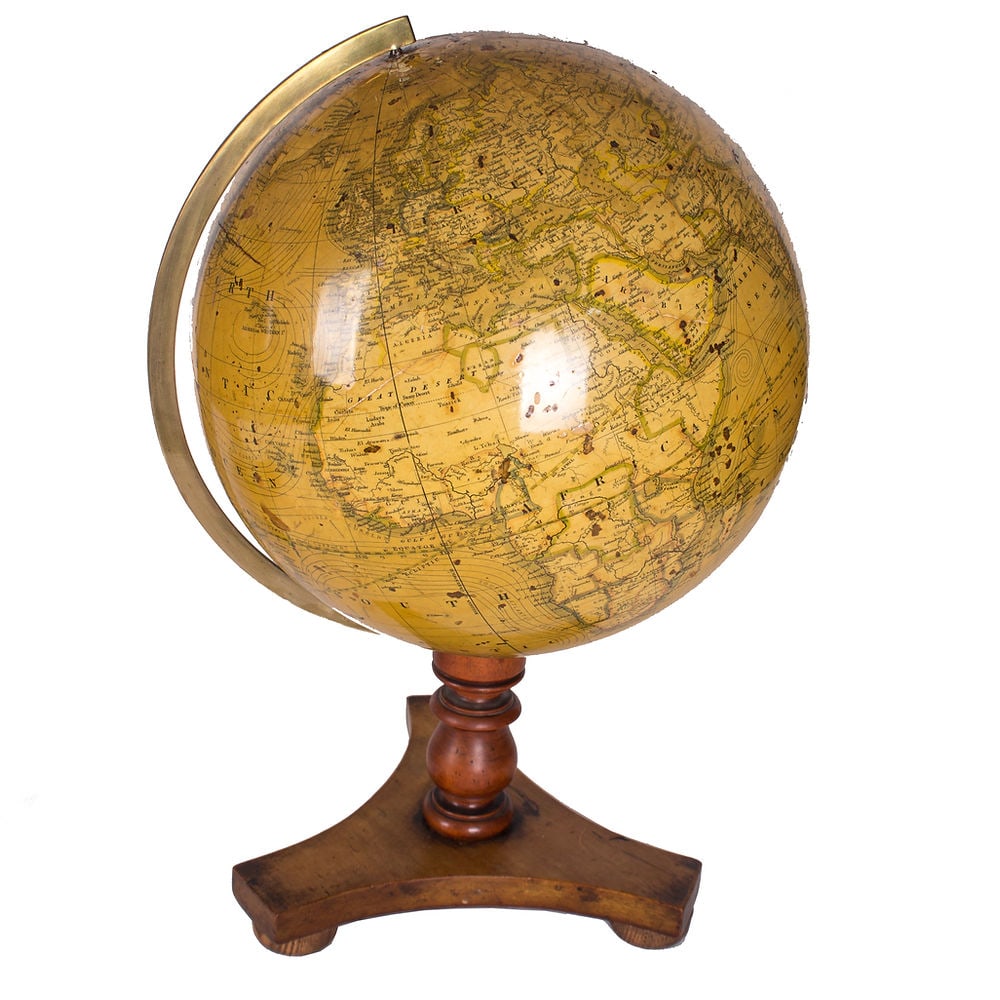 Smith & Son pair "12 of terrestrial and celestial globe 1860 - 5