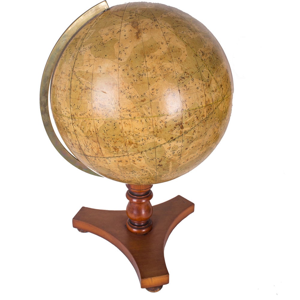 Smith & Son pair "12 of terrestrial and celestial globe 1860 - 8