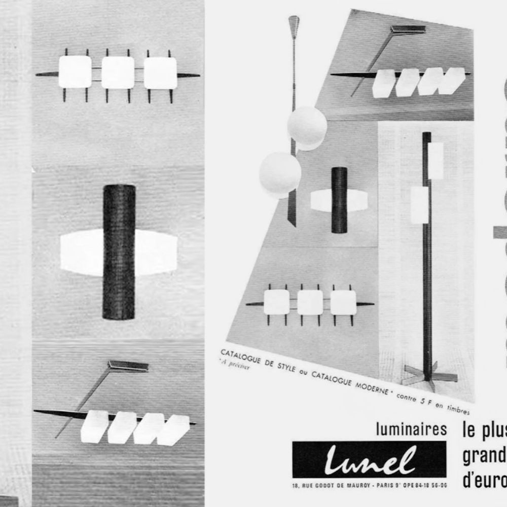 4 Sconces maison Lunel French mid century Arlus - 5