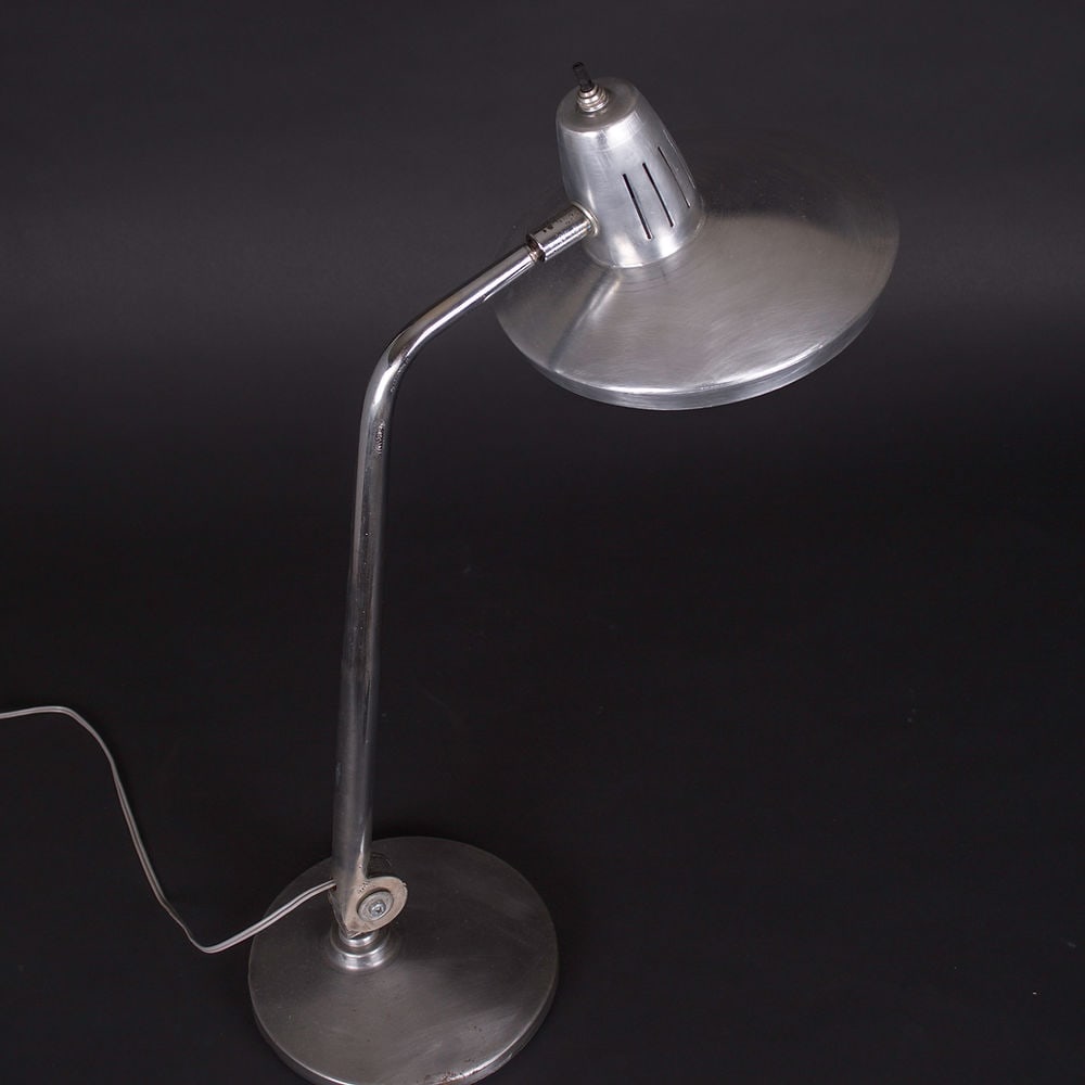Fase Desk Lamp mid century stripped to the metal . - 2