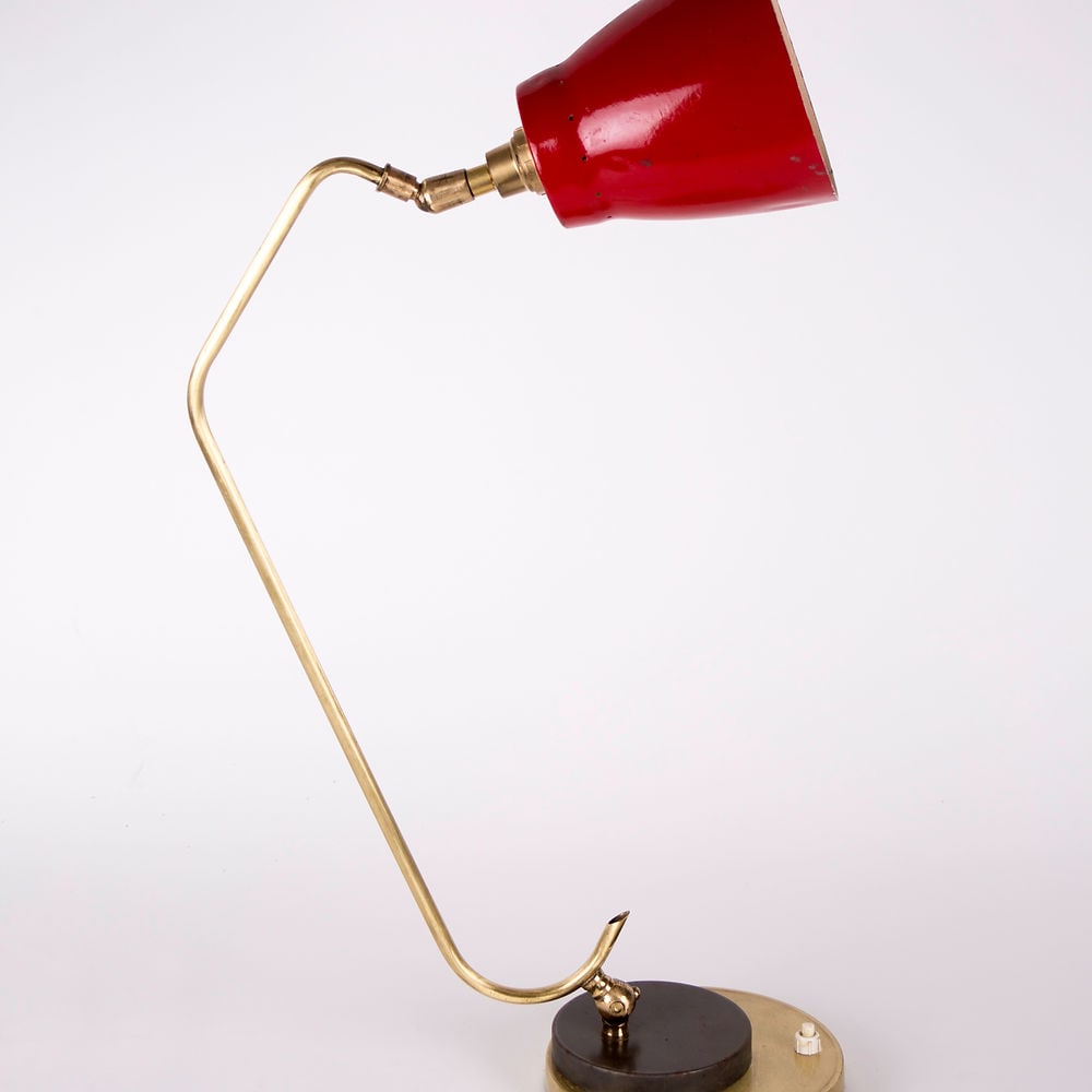 FRENCH Midcentury modernist Desk lamp BINY LACROIX Caillat - 2