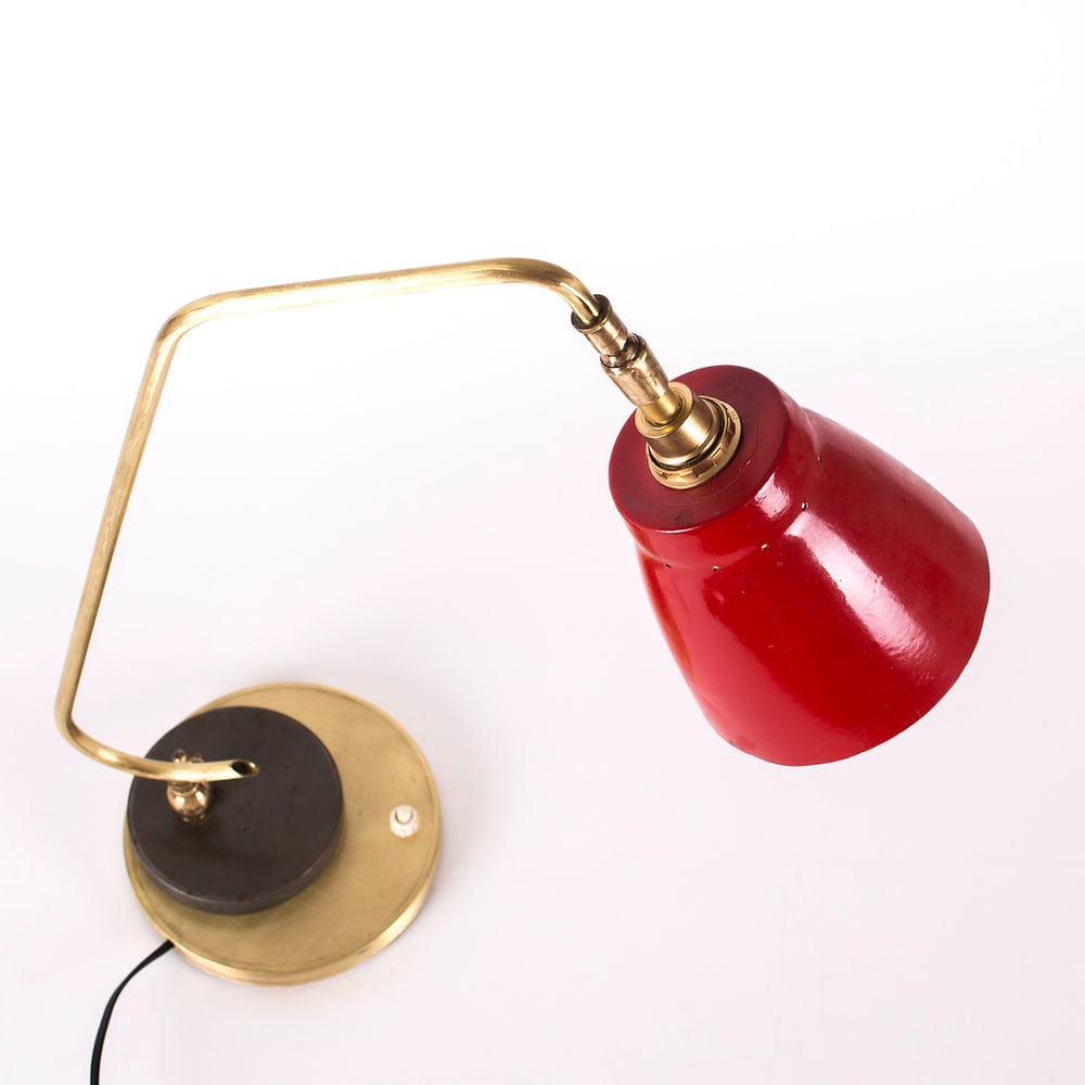 FRENCH Midcentury modernist Desk lamp BINY LACROIX Caillat - 4