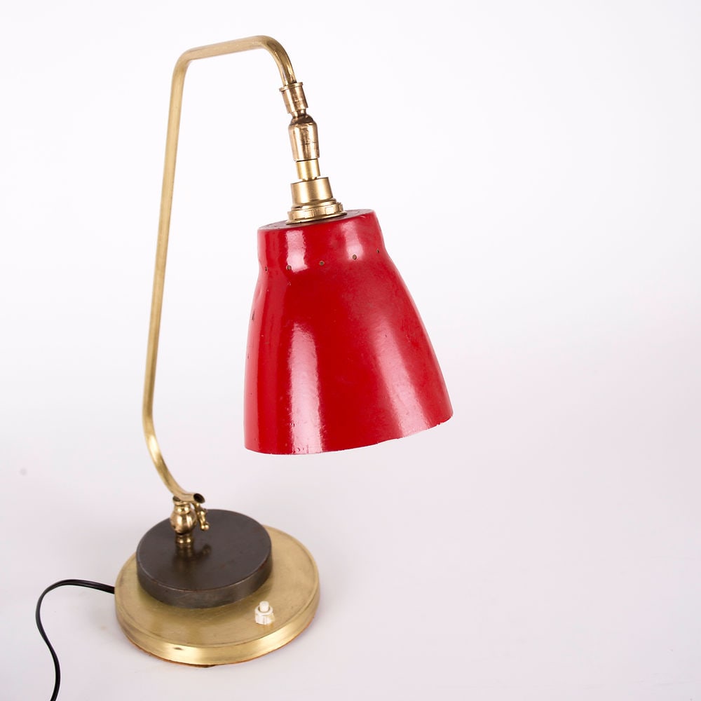 FRENCH Midcentury modernist Desk lamp BINY LACROIX Caillat - 5