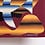 Bissery mid century wool tapestry modernist " migration of birds" Jacquard - 2