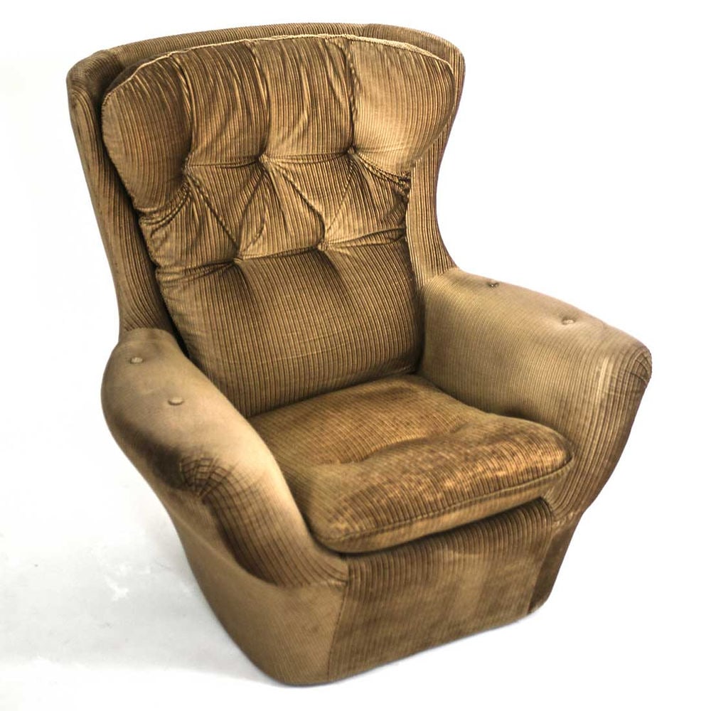FRENCH MIDCENTURY PAIR OF ARMCHAIRS STEINER KNOLL CASTEDIN: Pair of armchair created for Steiner , an important innovative company during the 1930's to the 1970's , this pair is from the late 1960's when the form stated to be softer , France was done with the 
