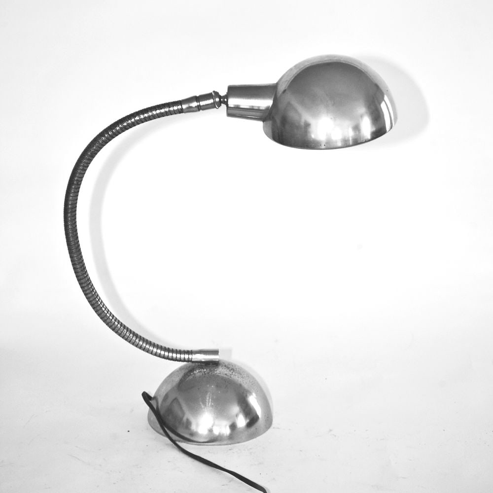 FRENCH MODERNIST JUMO DESK LAMP mid century , flex arm - 3