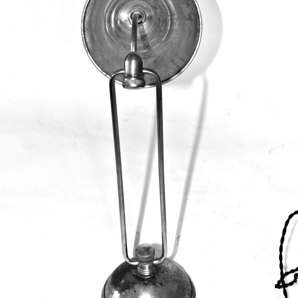 FRENCH MODERNIST INDUSTRIAL DESK TASK LAMP JUMO PERRIAND ADNET 610 V2 - 4