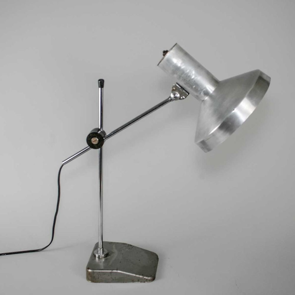 FRENCH MODERNIST DESK LAMP JUMO PERRIAND ADNET 1970 - 3