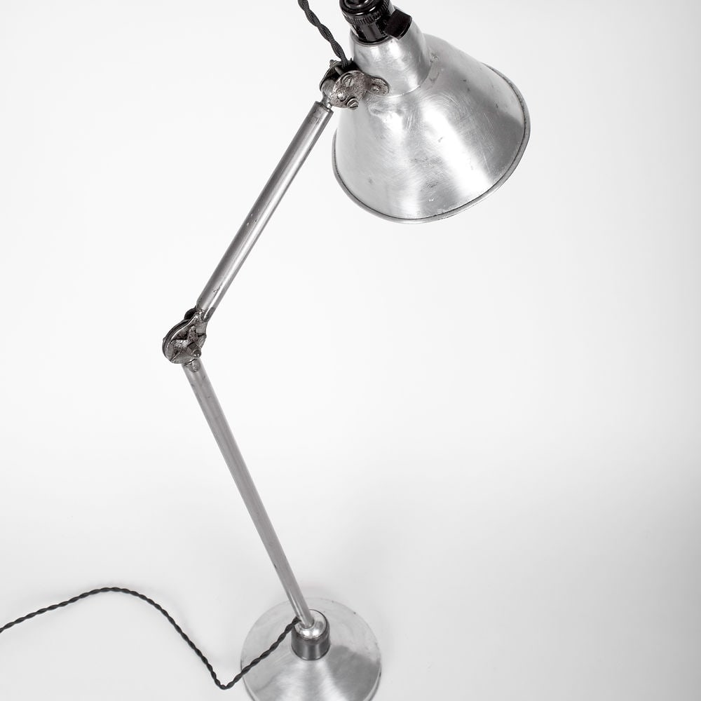 FRENCH INDUSTRIAL ART DECO MAZDA TASK LAMP - 2