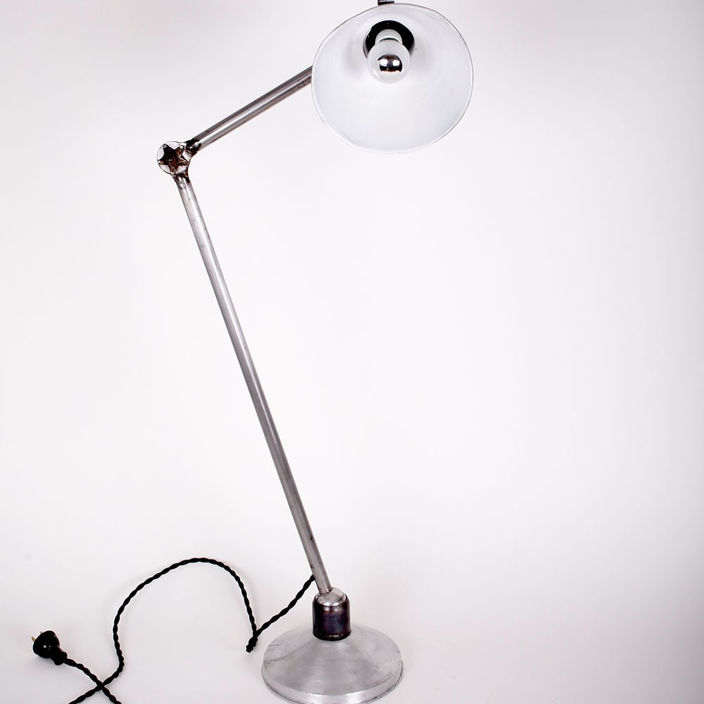 FRENCH INDUSTRIAL ART DECO MAZDA TASK LAMP - 3