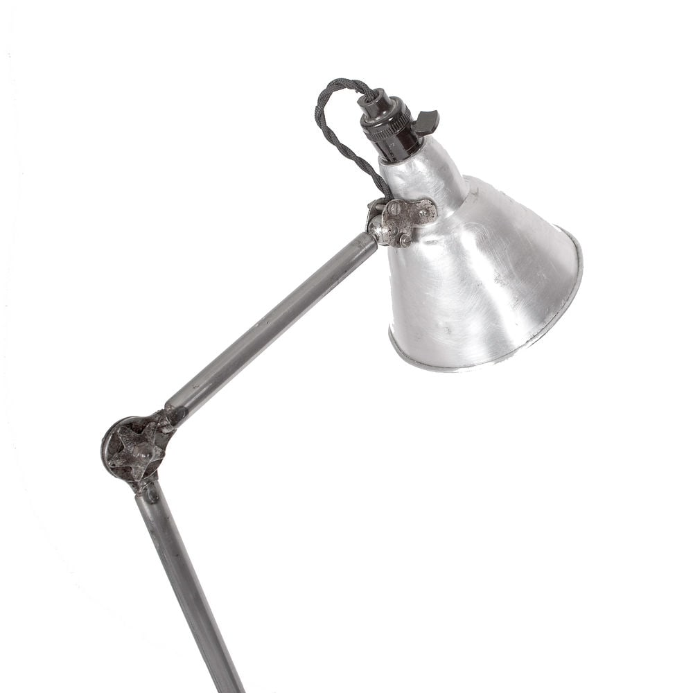 FRENCH INDUSTRIAL ART DECO MAZDA TASK LAMP - 4